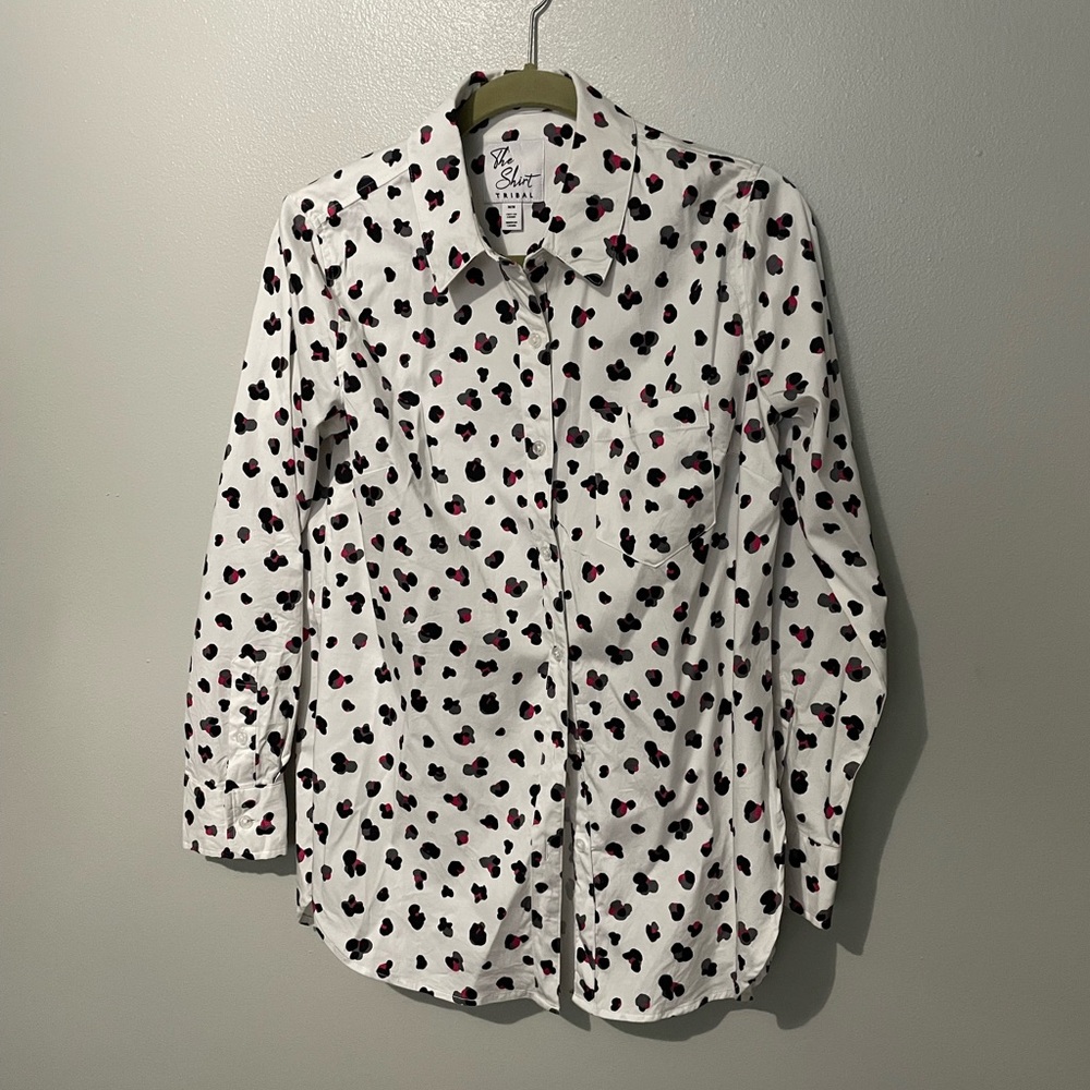 Cheetah Button Shirt